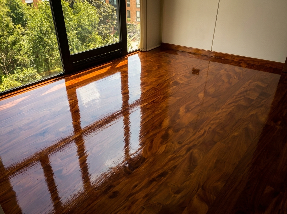 Piso de madera incienso 3